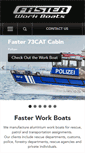 Mobile Screenshot of fasterworkboats.fi